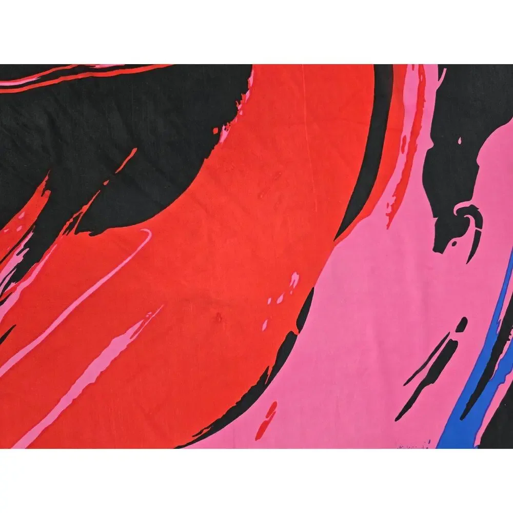 Avon Billie Dee‎ Williams Glam Undeniable Abstract Art 100% Silk Scarf